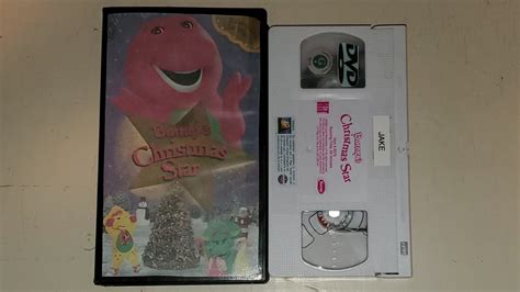 Opening To Barney's Christmas Star 2002 VHS - YouTube