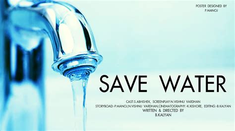 portfolio of my works: Save Water Poster