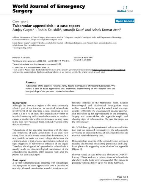 PDF - World Journal of Emergency Surgery