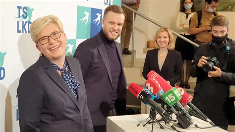 Lithuania’s centre-right opposition party appears on track to win election