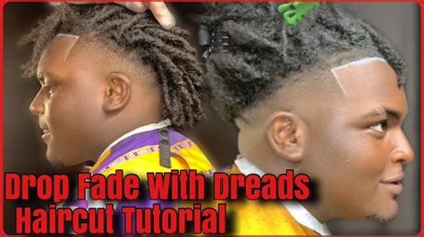 Drop Fade With Dreads Haircut Tutorial 🔥‼️| How To Get FreeForm Dreads 🔥 - YouTube