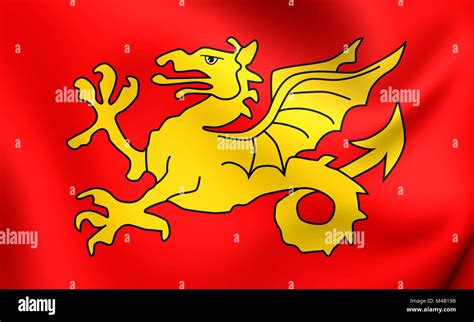 Kingdom of Wessex Flag Stock Photo - Alamy