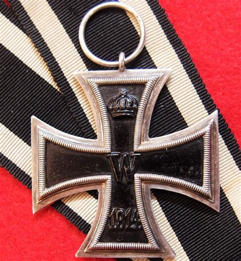 RARE WW1 GERMAN ARMY SERVICE MEDAL IRON CROSS FOR BRAVERY – JB Military Antiques