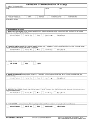 air force epr abbreviations list