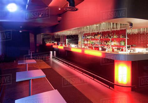 Empty bar in nightclub - Stock Photo - Dissolve