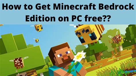 Minecraft Bedrock Edition Free Latest Version Download In 2021