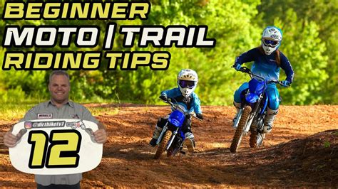 Beginner Tips for Riding Dirt Bikes - YouTube