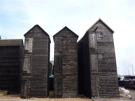 Net and tackle stores on Hastings beach - Hastings Old Town - Wikipedia, the free encyclopedia ...