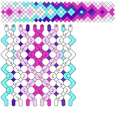 Printable Friendship Bracelet Patterns - prntbl.concejomunicipaldechinu.gov.co