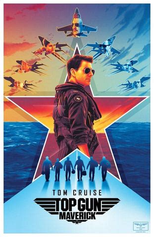 TOP GUN MAVERICK - 11"X17" Original Promo Movie Poster LE MINT FAN ...