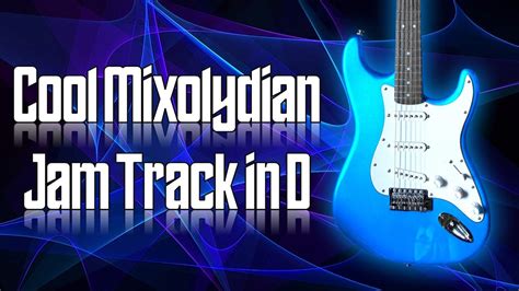 Cool Mixolydian Jam Track in D 🎸 Guitar Backing Track - YouTube