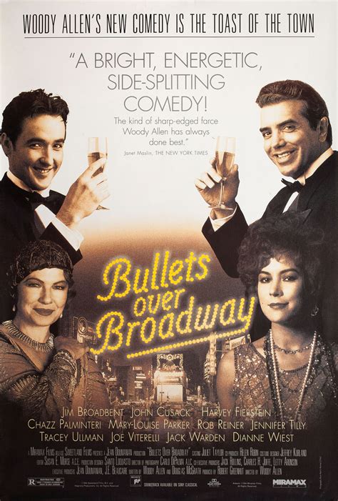 Bullets Over Broadway Original 1994 U.S. One Sheet Movie Poster ...