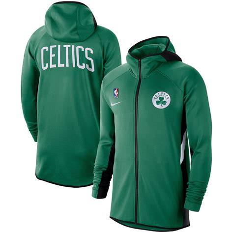 Men's Nike Kelly Green Boston Celtics Showtime Performance - Full-Zip Jacket