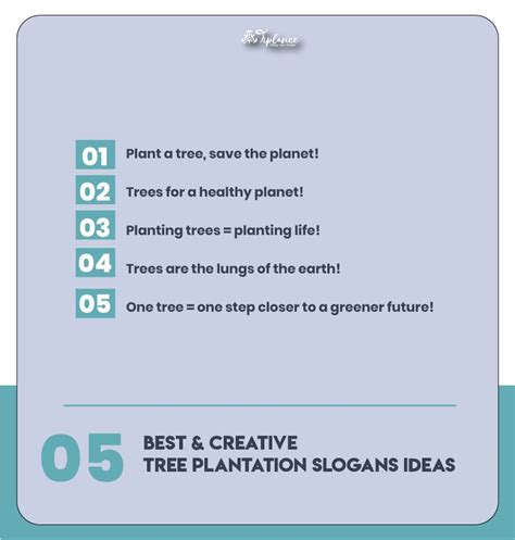 Tree Plantation Slogans Ideas - Tiplance