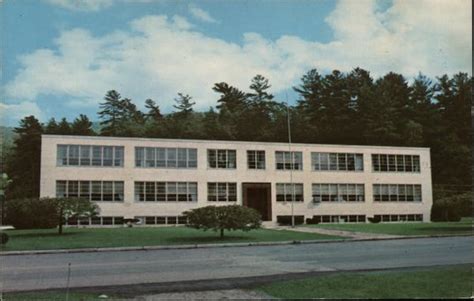 Proctor High School Vermont Postcard