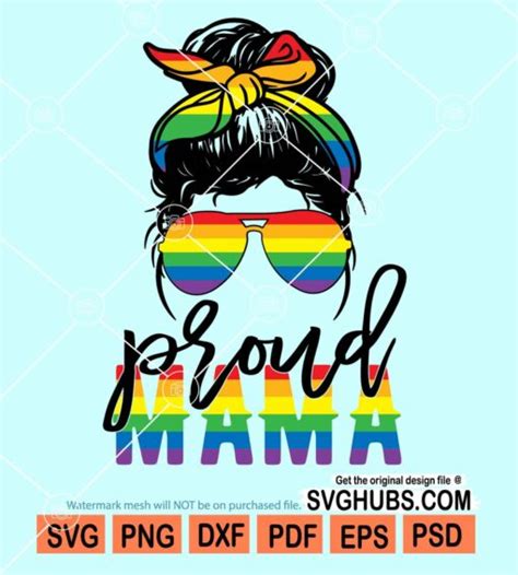 Proud mama svg, mama svg, proud mom svg, blessed mama svg, mother’s day svg