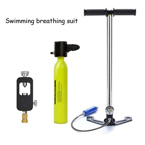 Mini Diving Scuba Cylinder Air Tank Valve Respirator Box Diving Equipment Snorkeling Underwater ...