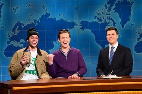 Pete Davidson, Colin Jost discuss buying Staten Island ferry on 'SNL ...