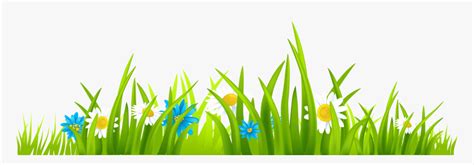 Grass Border Clipart Png - Grass And Flower Vector, Transparent Png is free transparent png ...