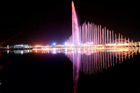 Saudi Arabia Boulevard Riyadh Season Outdoor 300 Meter Multicolor Music Dancing Fountain Water ...