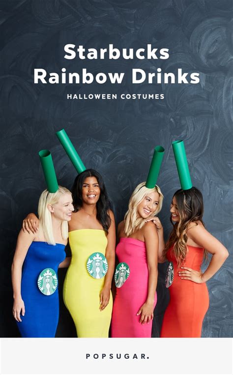 DIY Starbucks Group Halloween Costume | POPSUGAR Smart Living