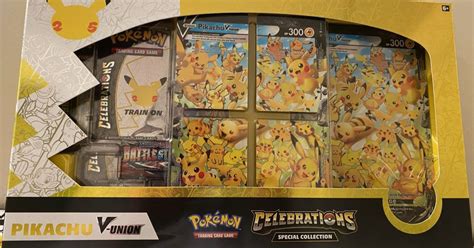 Pokémon TCG: Celebrations Opening: Pikachu V-UNION Collection