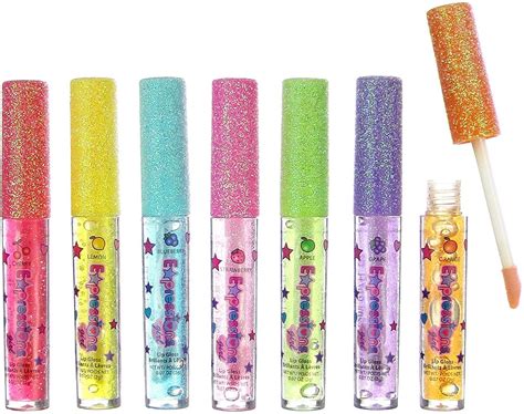 Expressions Girl / 7-piece Flavored Lip Gloss Set - Lip Gloss