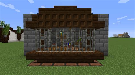 My Bird Cage. What should I change?? : r/Minecraft