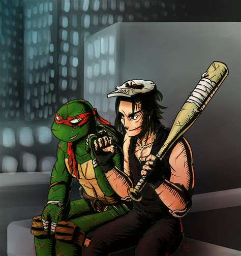 Tmnt Casey n Raph by Dragona15 on DeviantArt