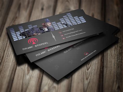 Music Business Card Design by RH_DESIGN | Music business cards, Music business cards design ...