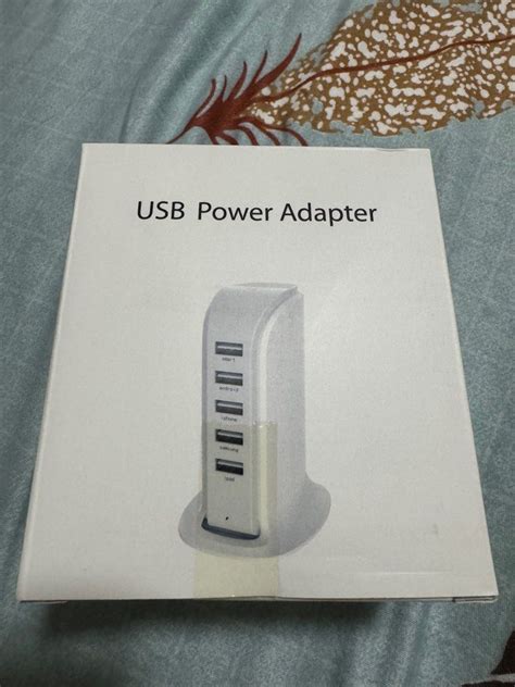 USB Power Adapter (5 ports), Computers & Tech, Office & Business Technology on Carousell