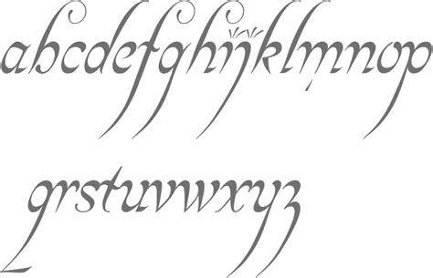 elvish-style english font | Fonts alphabet, Lettering alphabet fonts, Lettering alphabet