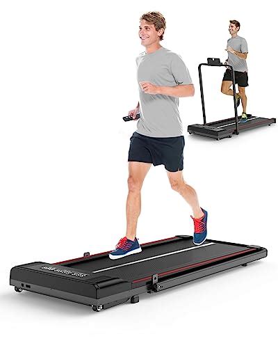 Folding Bluetooth Treadmill: 2-in-1, LED Display, Portable