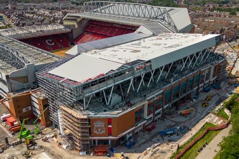 Anfield Road expansion hits new landmark after symbolic change to Liverpool stadium - Liverpool Echo