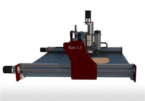 Raw 1.5 EXTENDED Ball screw CNC kit 990x1300mm | Rawcnc DIY Engineering