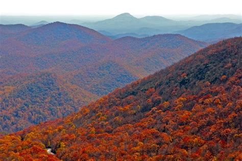 The Colors of Autumn In North Georgia's Mountains