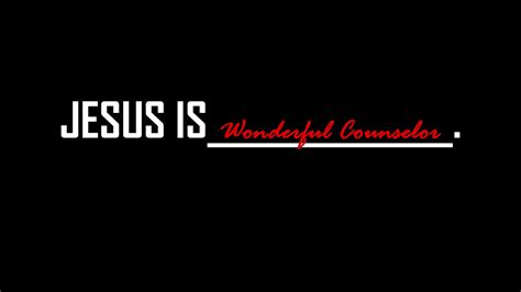 Jesus Is…Wonderful Counselor | Oldham Lane Church of Christ