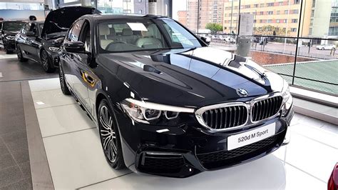 New 2019 Black Sapphire BMW 520d M Sport Saloon - Which Car? Interior ...