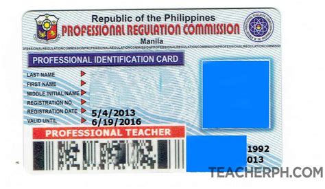 PRC Renewal of Professional ID - TeacherPH