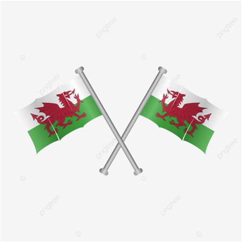 Wales Flag Vector, Wales, Flag, Wales Day PNG and Vector with ...