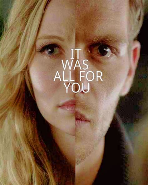 klaroline + quotes - Klaus & Caroline Fan Art (34823873) - Fanpop