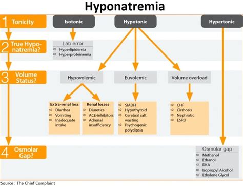 Hyponatremia Nursing Diagnosis