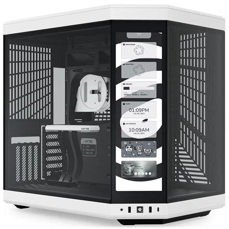 Buy Hyte Y70 Touch Tempered Glass Mid Tower Case Black/White [CS-HYTE ...