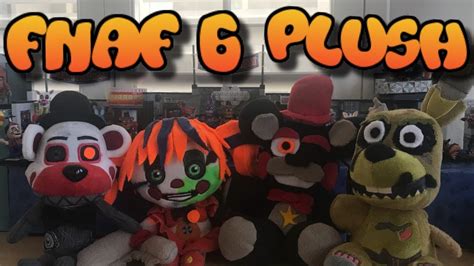 Complete Set of FNAF 6 Plush (Freddy Fazbear’s Pizzeria Sim) custom ...