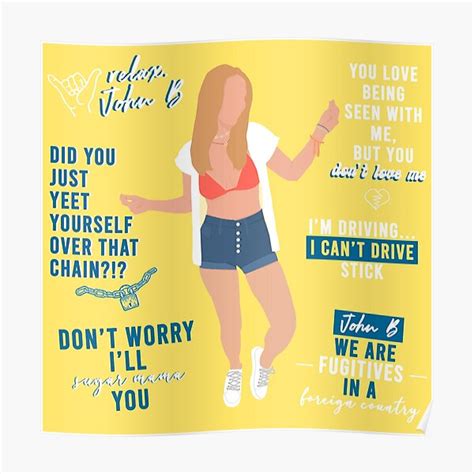 "Sarah Cameron Quotes" Poster for Sale by leticiaduranes | Redbubble