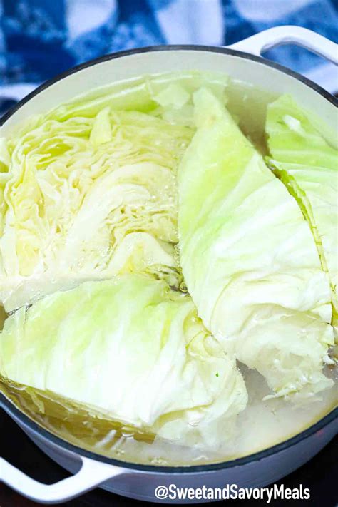 Easy and Quick Boiled Cabbage Recipe - S&SM