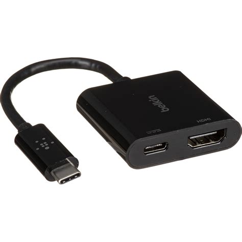 Belkin USB Type-C to HDMI Adapter with Power Delivery