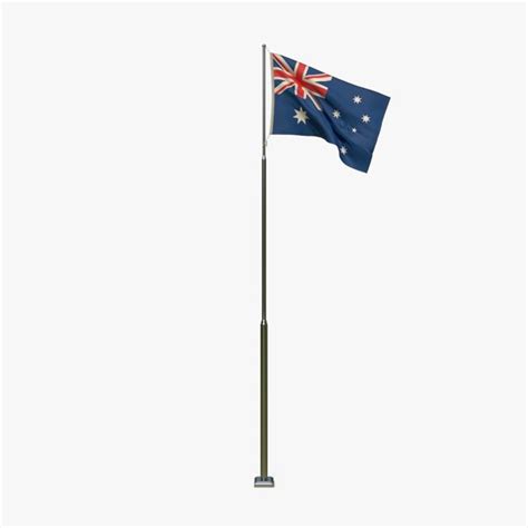 Australia Flag 3D Models for Download | TurboSquid