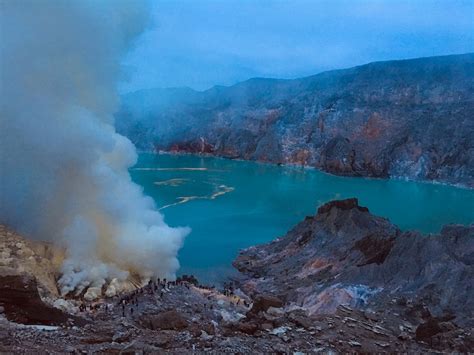 Free stock photo of banyuwangi, blue fire, east java