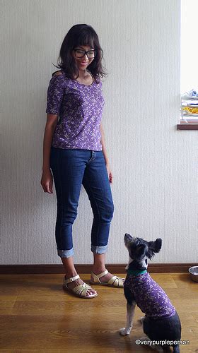 Garnet tops (+ dog tees) – verypurpleperson